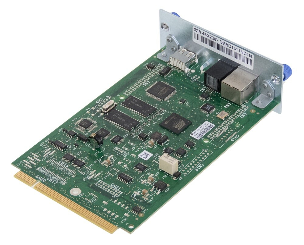 Модуль Контроллера IBM (HP) (Dell) Library Controller Board 1xLAN 1xRJ11 1xUSB For HP MSL2024 MSL4048 MSL8096 IBM 3573 TS3100 TS3200 Dell PowerVault TL2000 TL4000(46X2387)