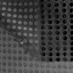 Трикотаж Пайетки, 61 гр/м2, 110 см, чёрный/чёрный