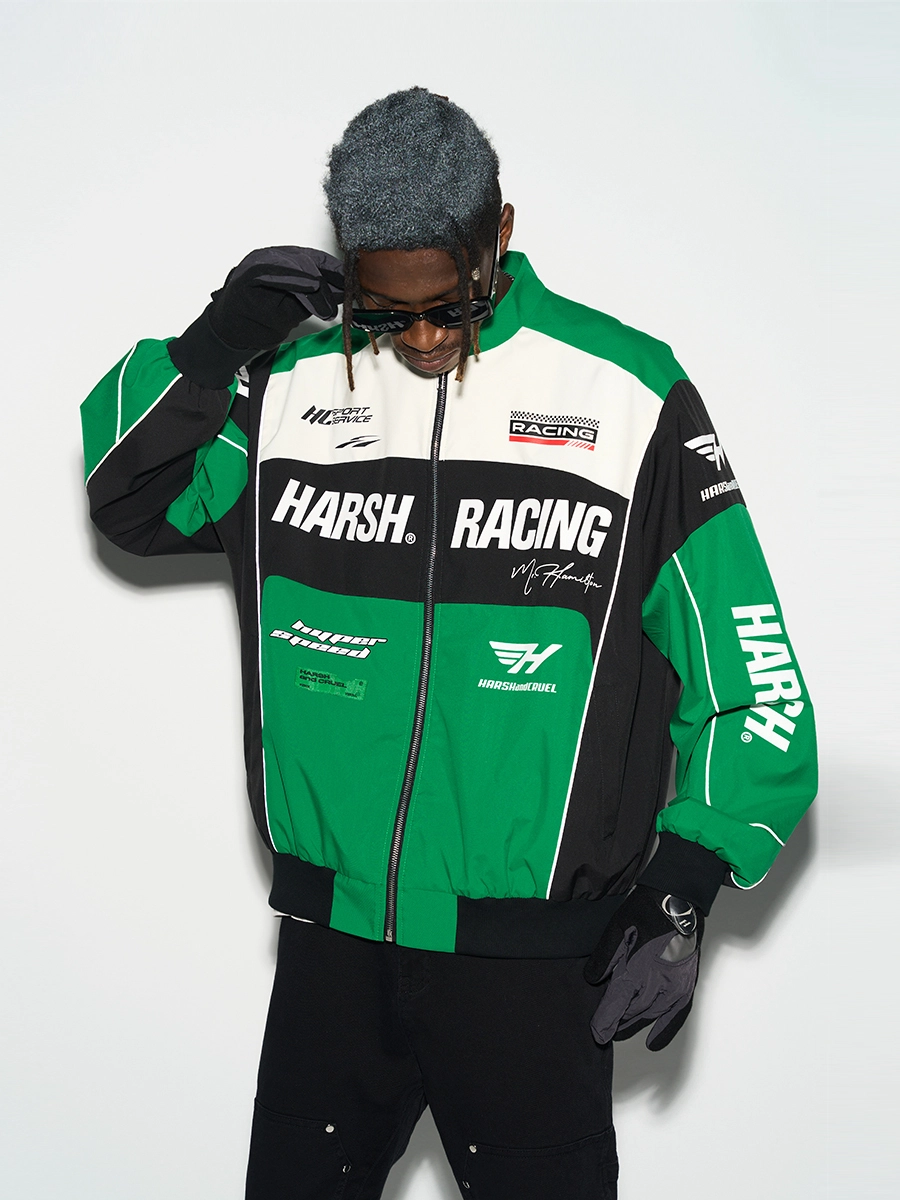 Куртка HARSHandCRUEL "Racing" Nylon Jacket