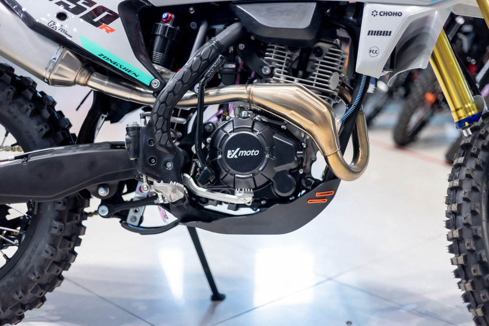 Кроссовый мотоцикл FXmoto CB250R 250 CC Blue/Grey 21/18