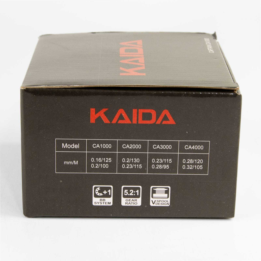 Катушка безынерционная Kaida Captain CA1000 (1000, 5+1BB, мет. шпуля)