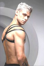 Портупея мужская Yanus кожа черный L/XL