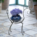 Подставка для цветов настольная "Лисенок" на 1 горшок, металл М0000213