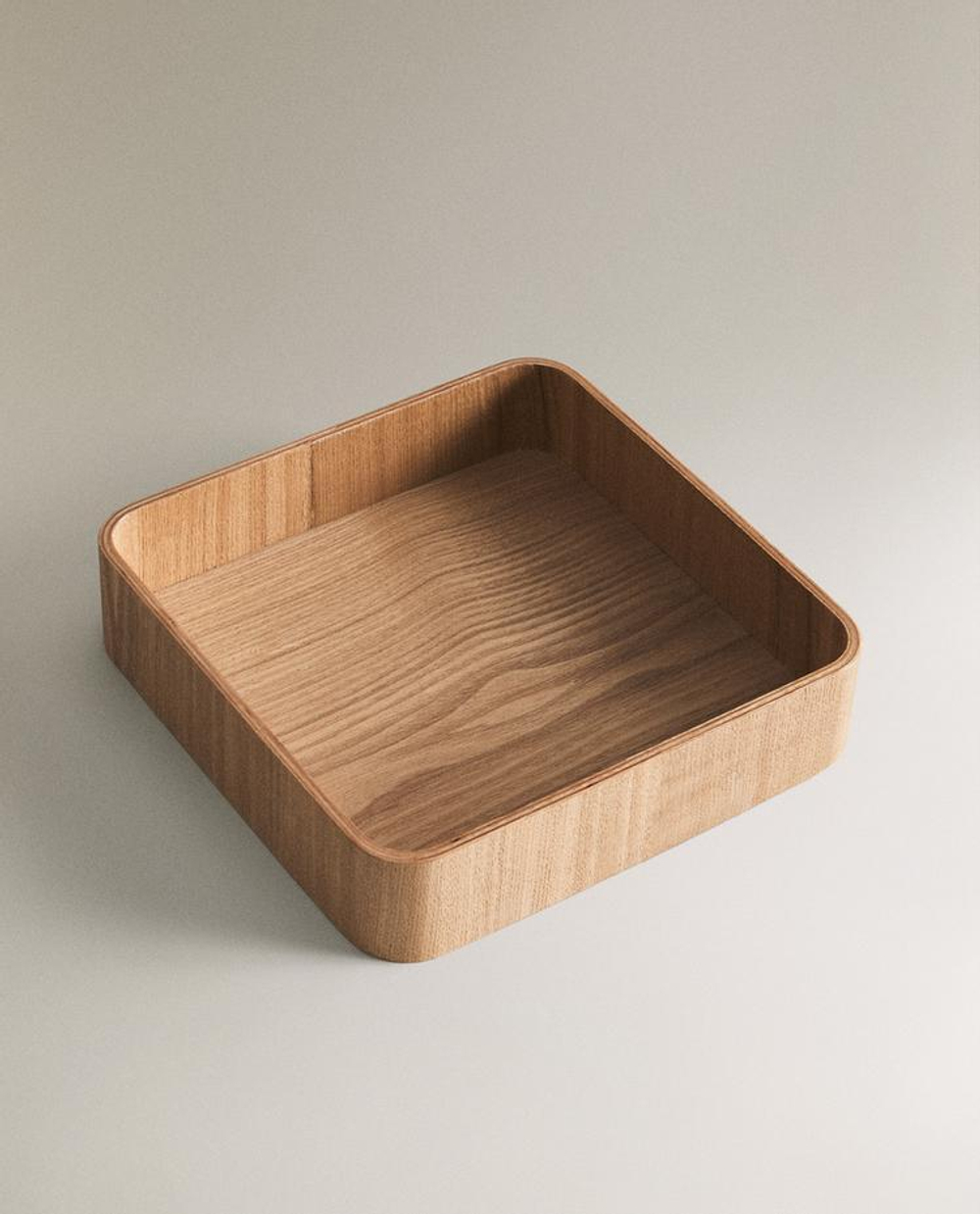 ZARA HOME ДЕРЕВЯННАЯ ПОДСТАВКА ДЛЯ САЛФЕТОК, СВЕТЛО-БЕЖЕВЫЙ