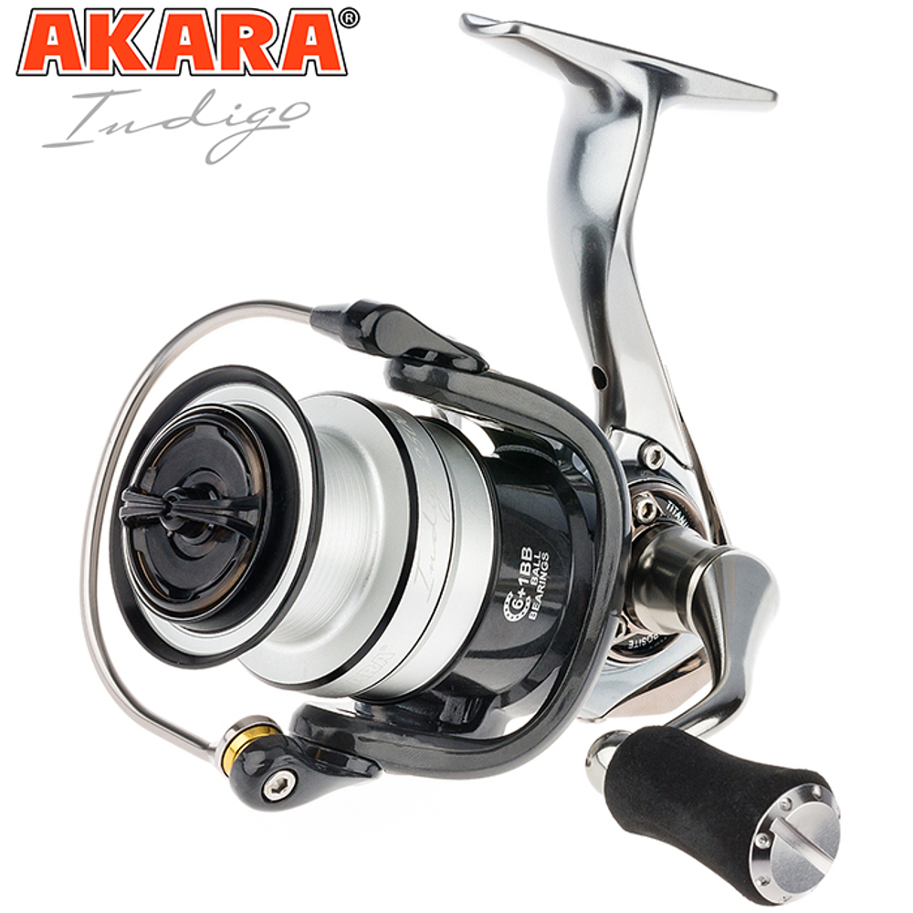 Катушка рыболовная Akara Indigo 6+1 bb