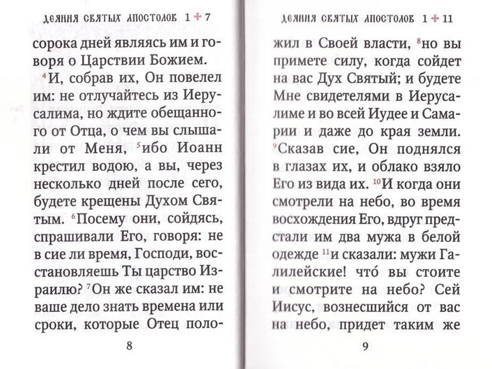 Апостол на русском языке (карманный формат)