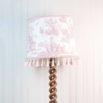 Антикварный торшер со столиком