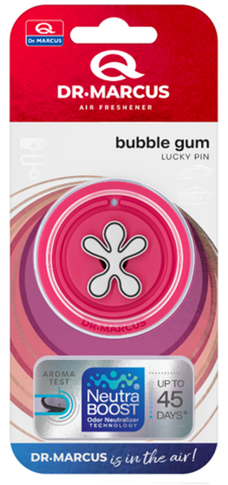 Ароматизатор-игрушка Dr Marcus Lucky Pin - Bubble Gum\БаблГам