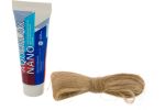 Уплотнительная паста Aquaflax Nano 270г тюбик + 40г лён 61006