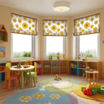 Рулонная штора стандартная тканевая Альфа