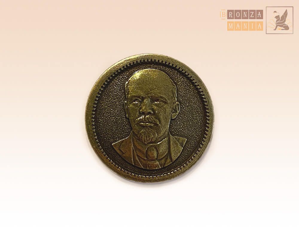 значок Ленин