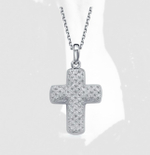 кулон крест petit marie