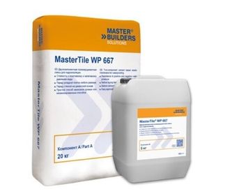 Обмазочная гидроизоляция MasterTile WP 667