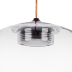 801010 Люстра SFERETTA LED 1х3W 145LM КОФЕЙНЫЙ/ПРОЗРАЧНЫЙ 3000K