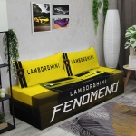 Бескаркасный диван кровать раскладной "Lamborgini Fenomeno"