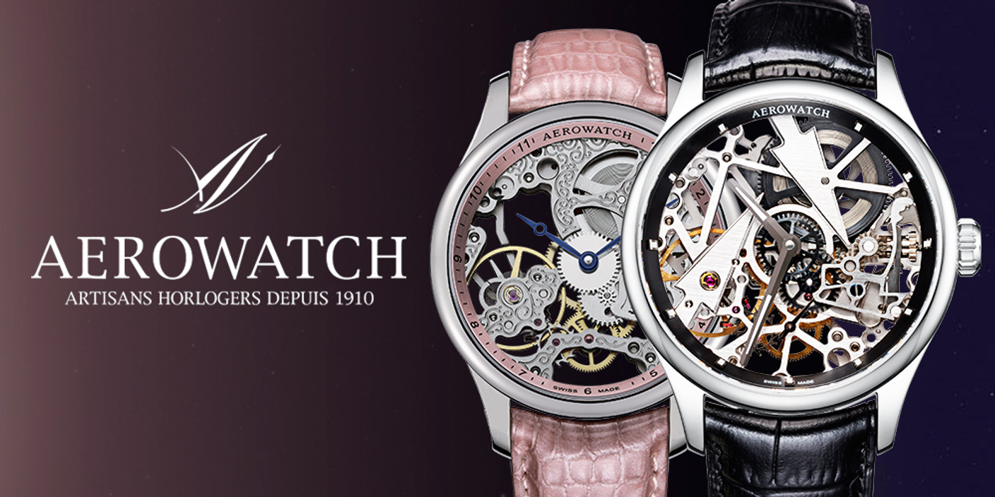 Изящные скелетоны Aerowatch в коллекции Renaissance