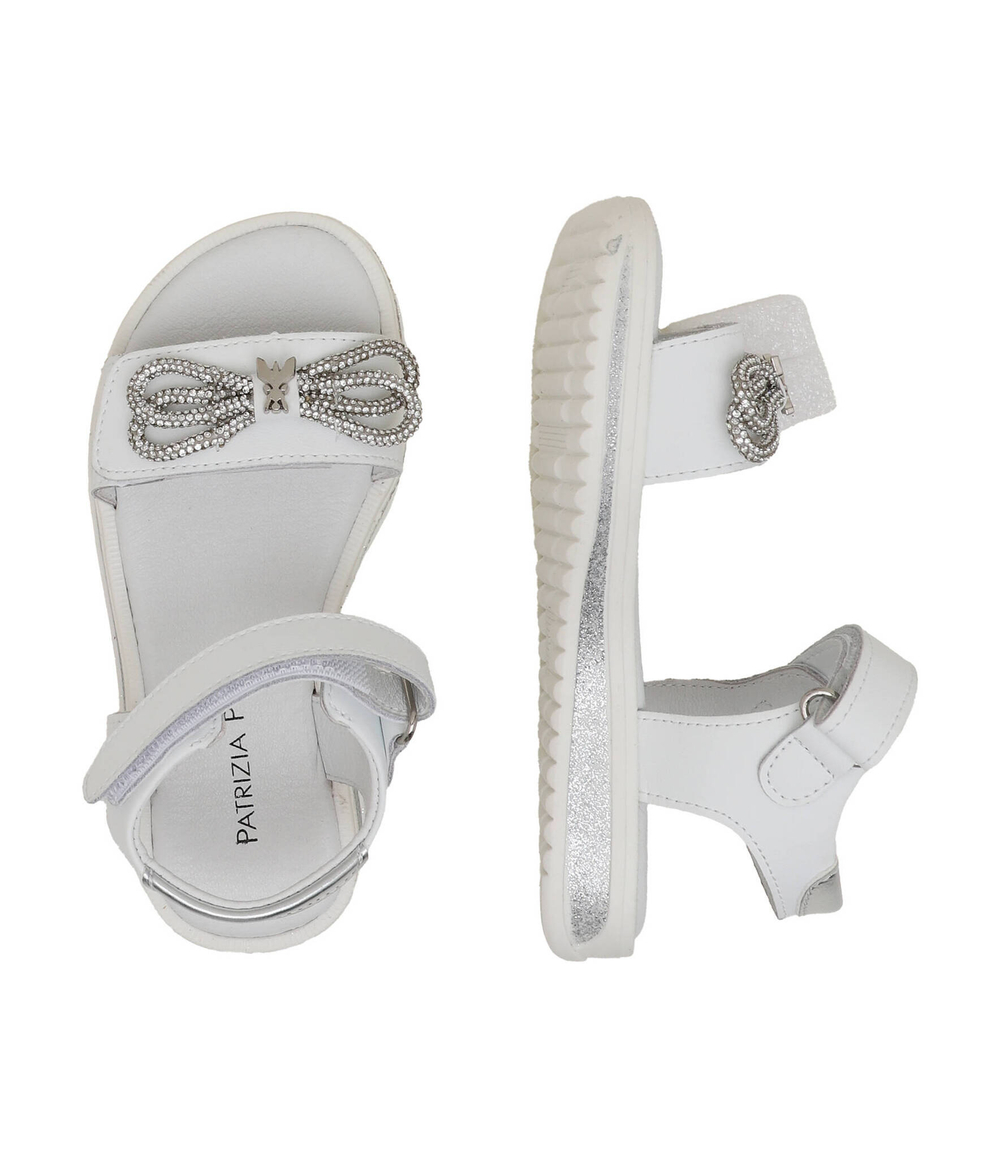 Кожаные босоножки ecovitello Patrizia Pepe - белый(PPK299)