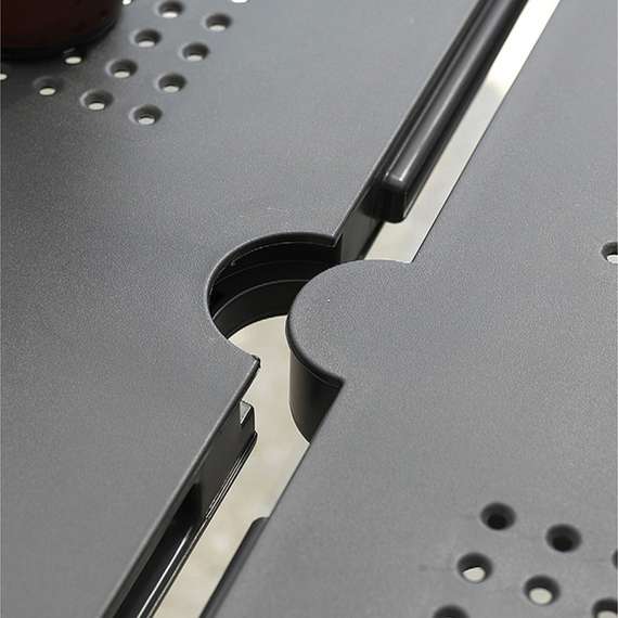 Стол уличный раздвижной Libeccio 160-220х100 см, антрацит