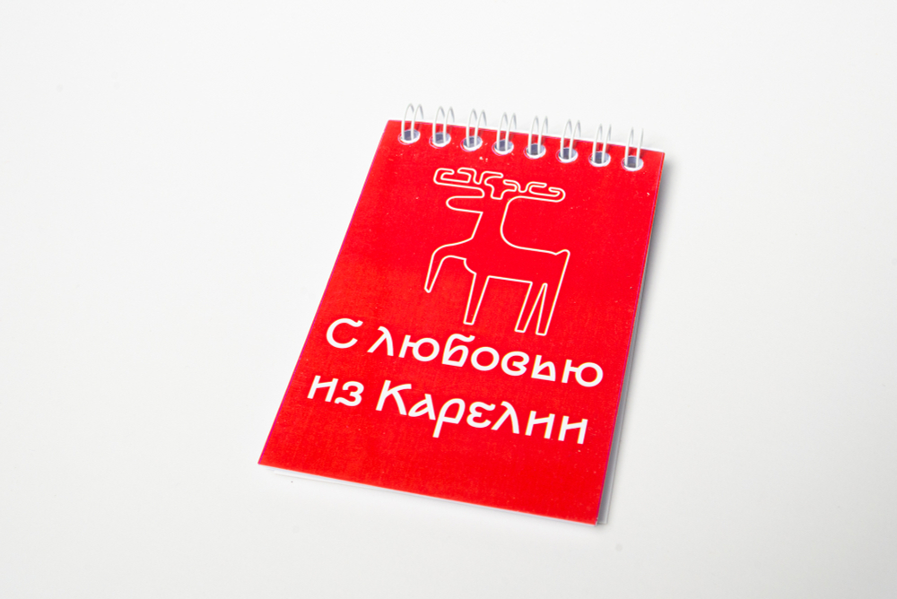 Блокнот на пружине в ассортименте