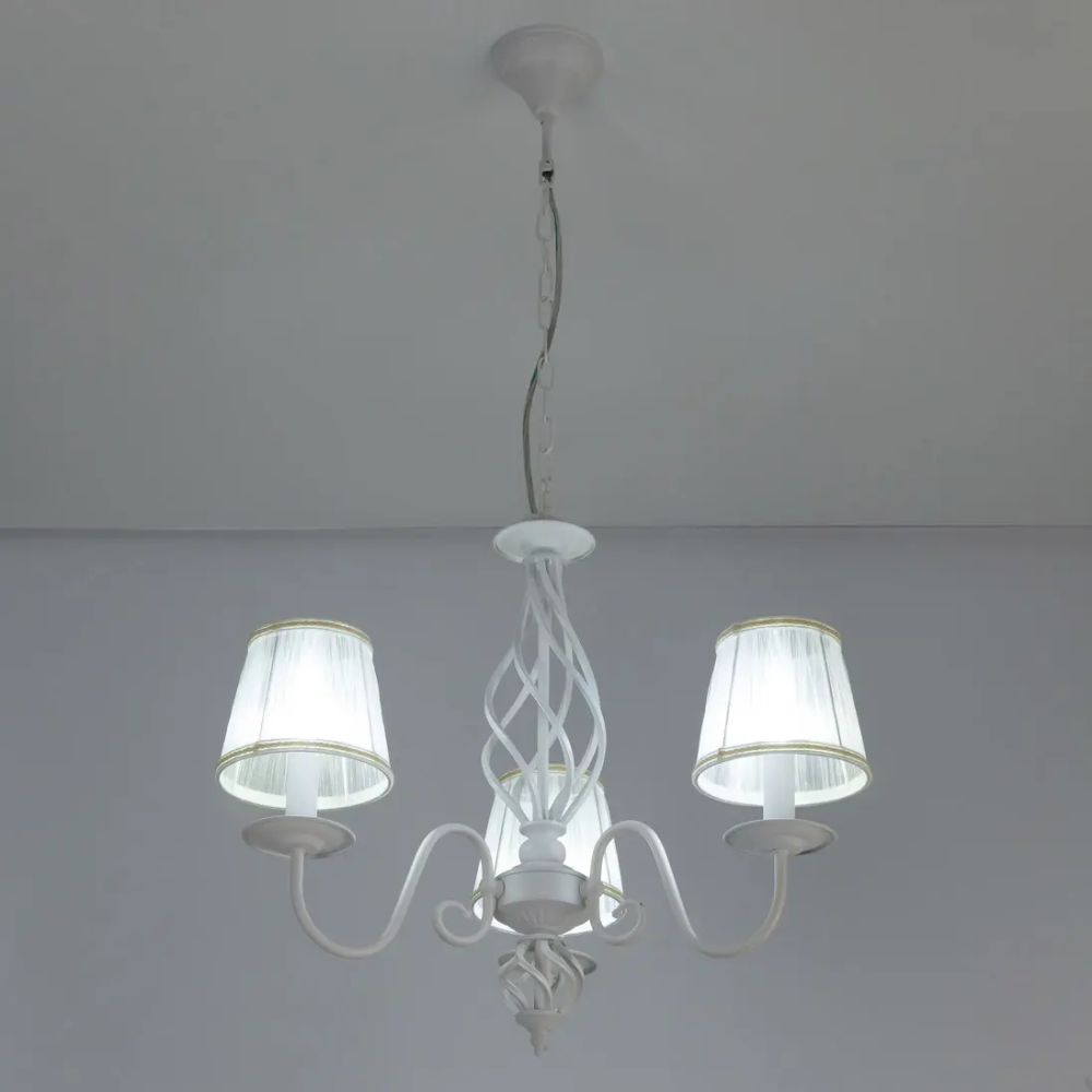 Citilux Ровена CL427130 Люстра с абажурами Белая