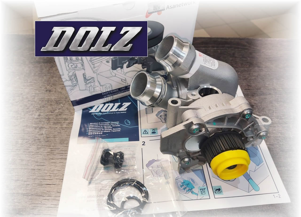 Помпа улучшенная метал корпус VAG GEN 2 1.8-2.0T