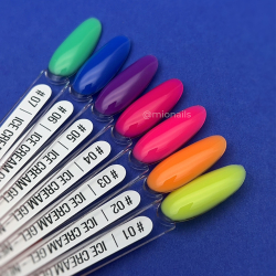 Гель MIO NAILS  "ICE CREAM GEL" - NEON № 04 , 13 гр