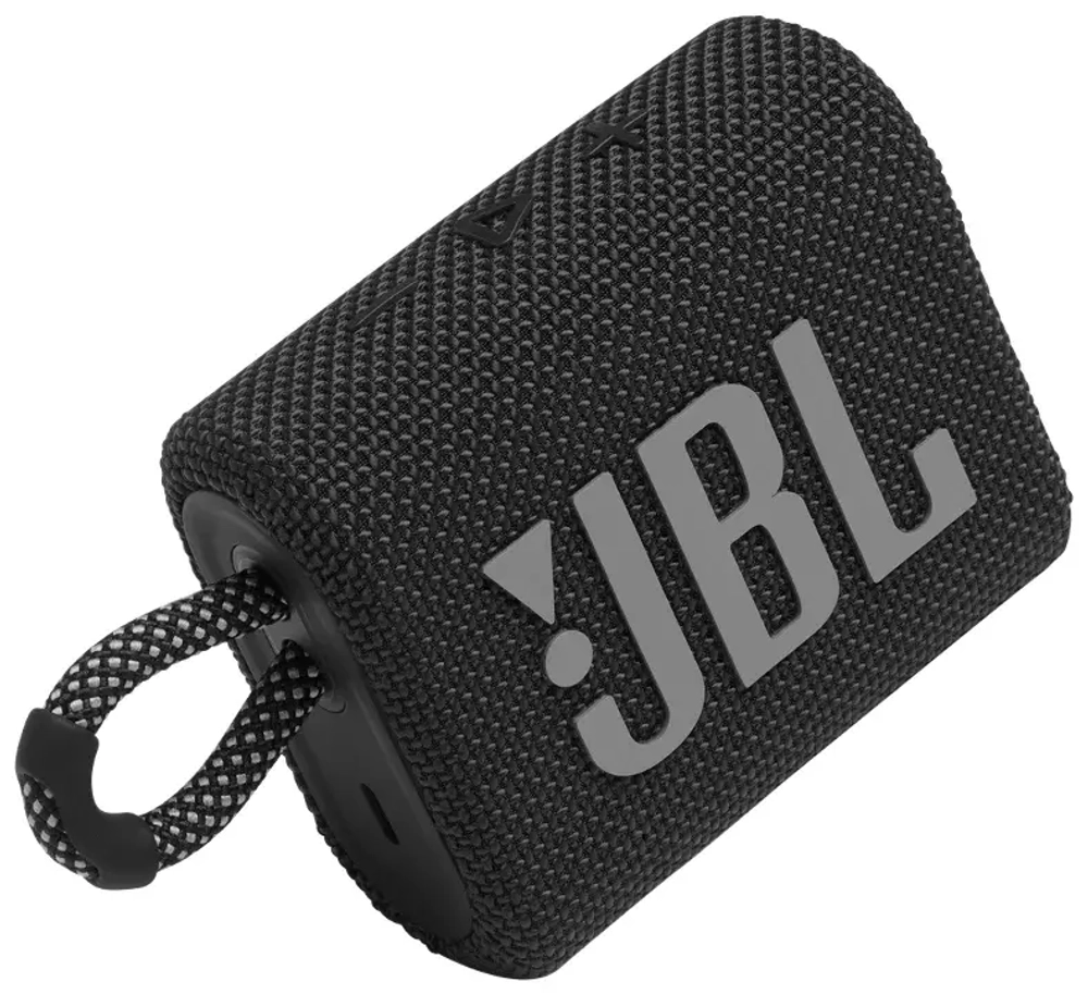 Портативная акустика JBL Go 3, черный