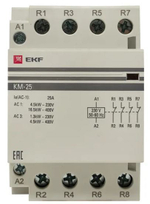 Контактор  EKF km-3-25-04