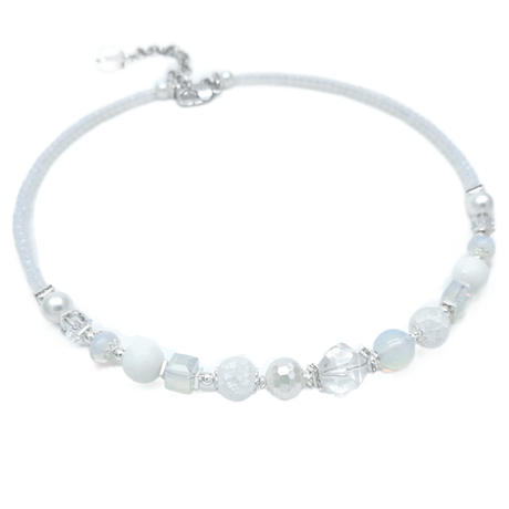 91002575 Колье Роман с камнем