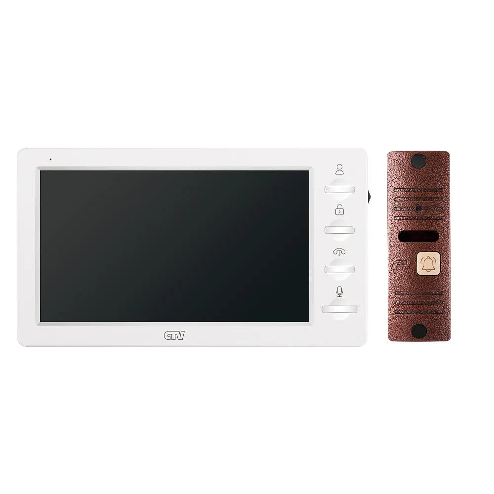 Комплект видеодомофона CTV-DP3702 Gamma Kit (WBr)
