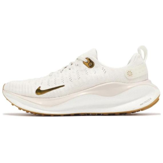 NIKE InfinityRN 4 Бежевые кроссовки Низкие Белые женские