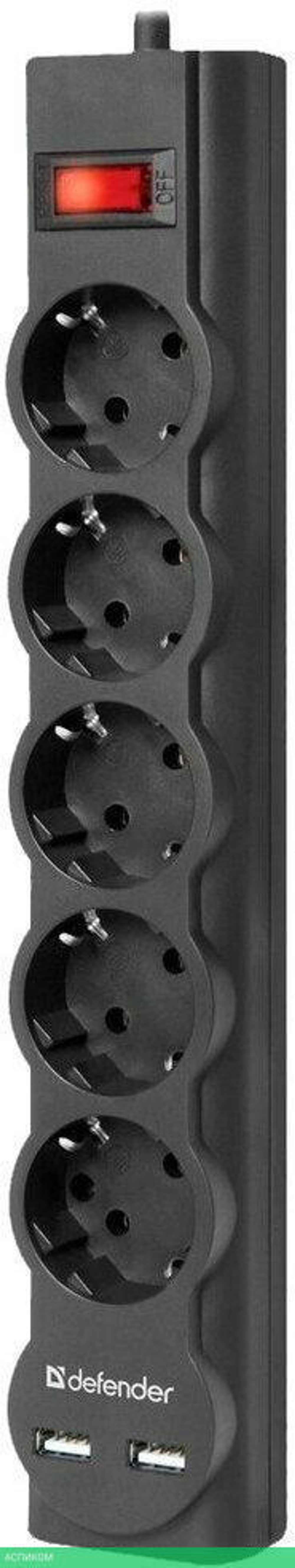 Сетевой фильтр Defender DFS 751 (99751)