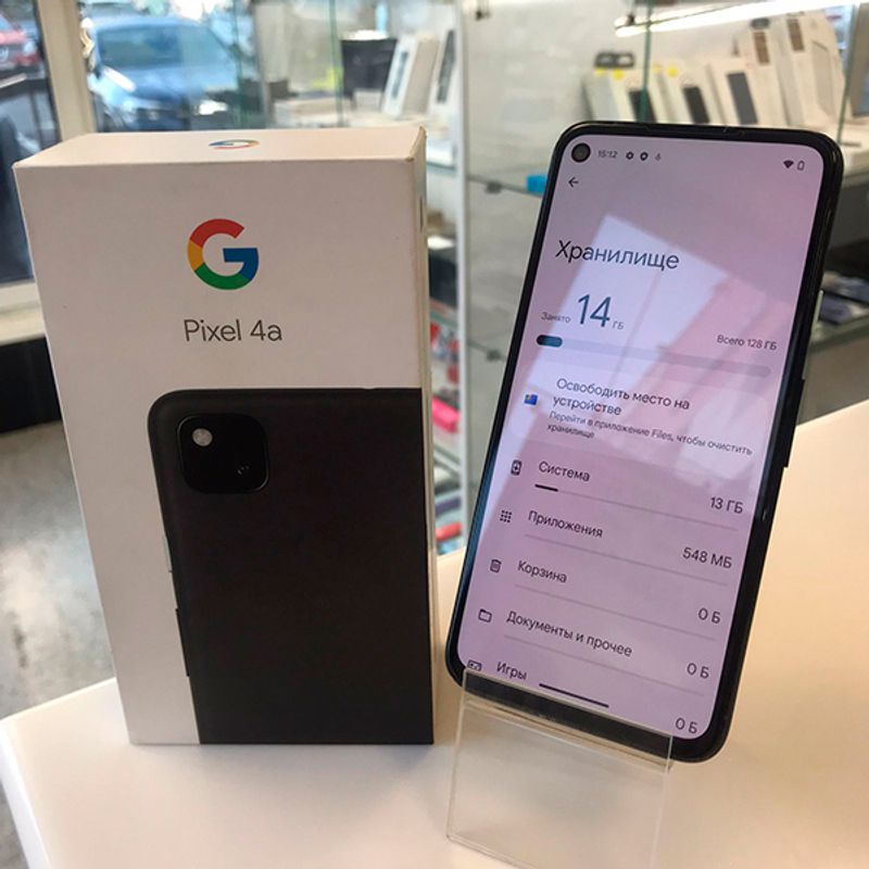 Смартфон Google Pixel 4A 6/128 Just Black (Витринный)