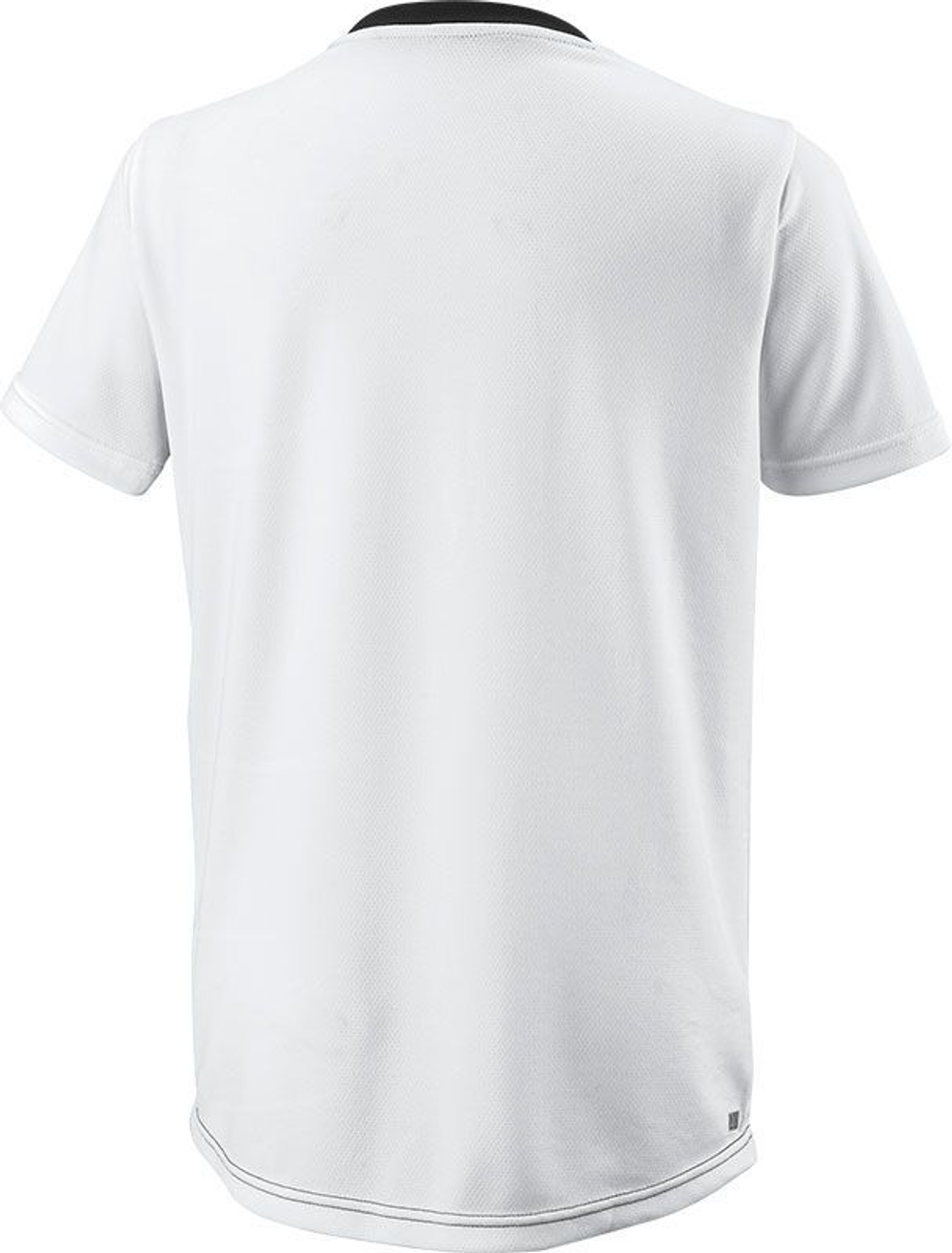 Футболка для мальчика теннисная Wilson Team II Triangle Crew B - black