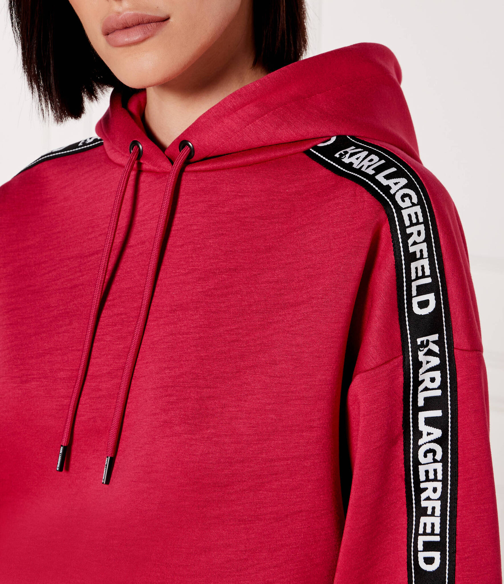 Худи Karl Lagerfeld - фуксия(245W1801)