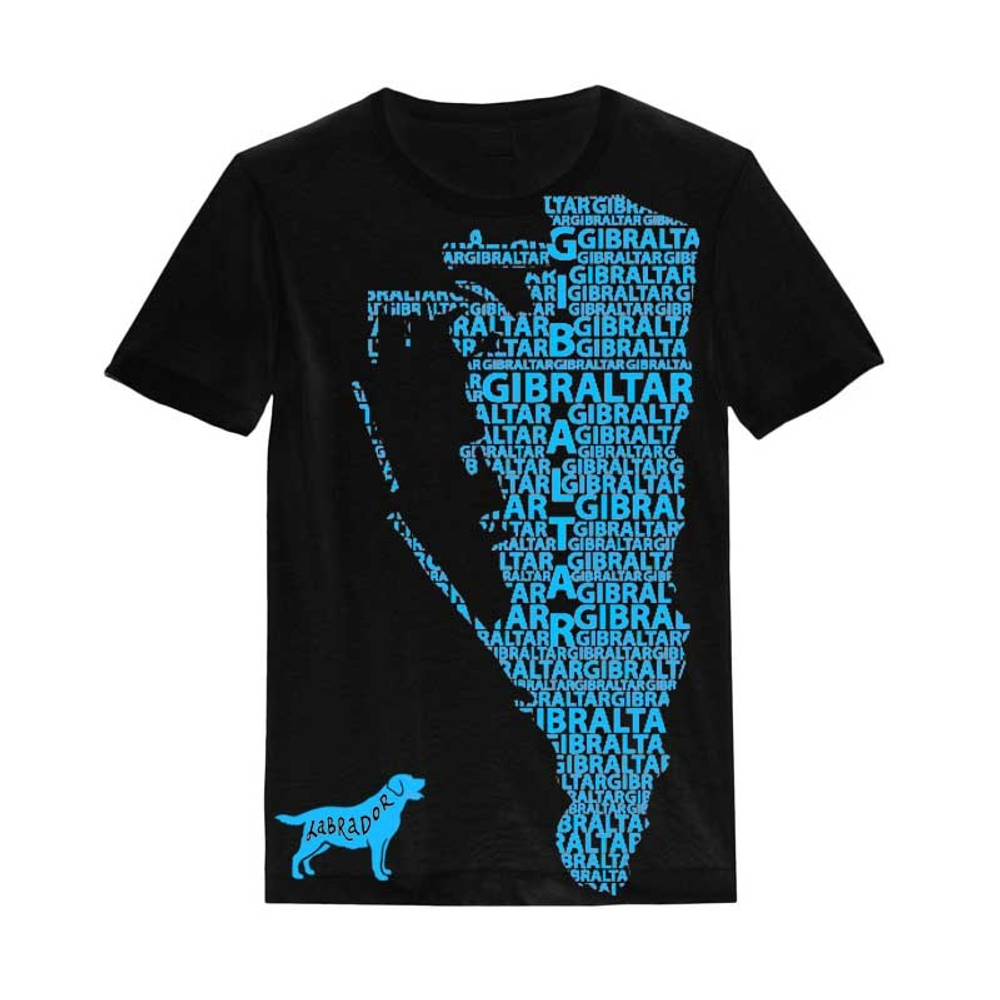 Футболка "Гибралтар, лабрадор" детская