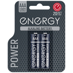 Батарейка алкалиновая Energy Power LR03/2B (AAA) (2шт на блистере) (107041)