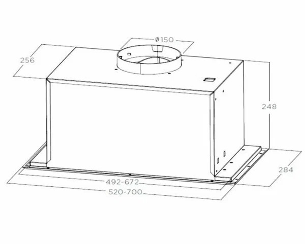 Вытяжка MIDEA MH60I370B