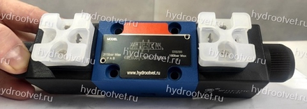 4WE6G61/CW110-50N9K4 - Гидрораспределитель золотниковый Ду 6 с электроуправлением, схема G (64), электроуправление W110, возврат - пружинный