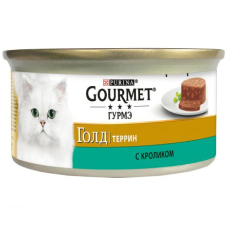GOURMET GOLD конс.с кроликом по-французки 85г