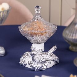 Сахарница-конфетница Белла Белая