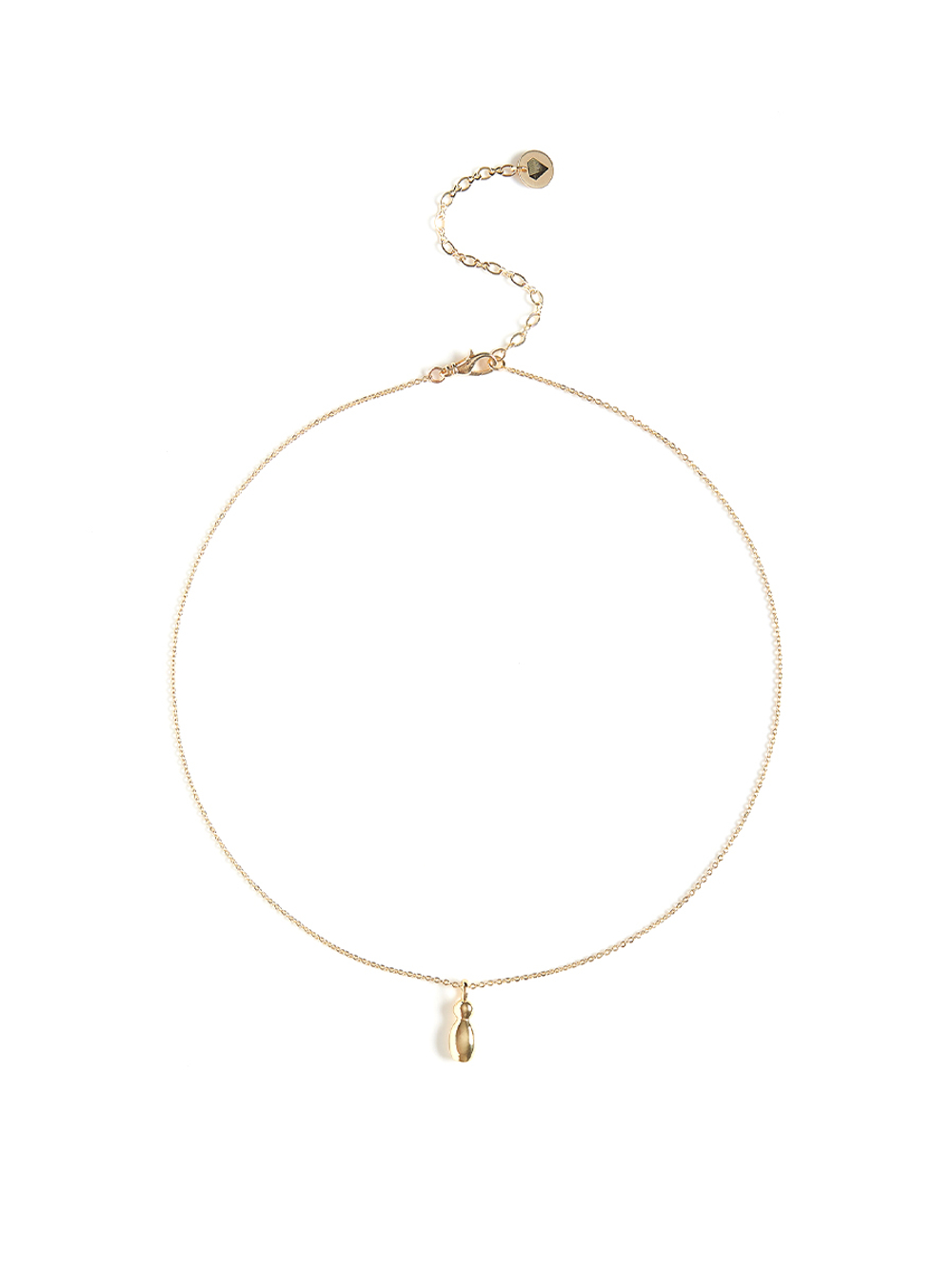 Колье с буквой