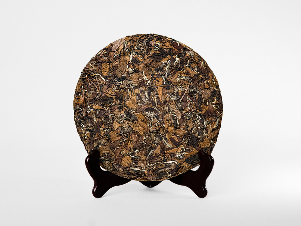 Шоу Мэй "Брови Старца", 2018 год, Прессованный Белый чай