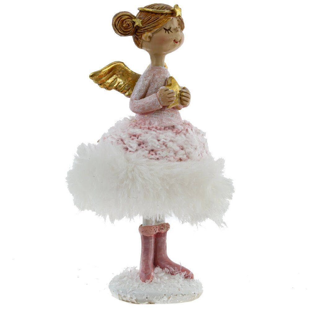 GAEM Фигурка декоративная "Ангел", L7 W7 H10,5 см, 2в.