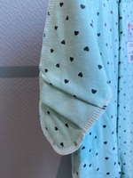 Комбинезон интерлок "Сердечко"(малышеево) (Размер: 62)