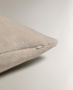 Zara Home наволочка декоративная из хлопка, серый · 5109/007