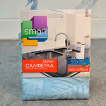 Салфетка из микрофибры 30*30см универсальная для кухни "Smart Kitchen"