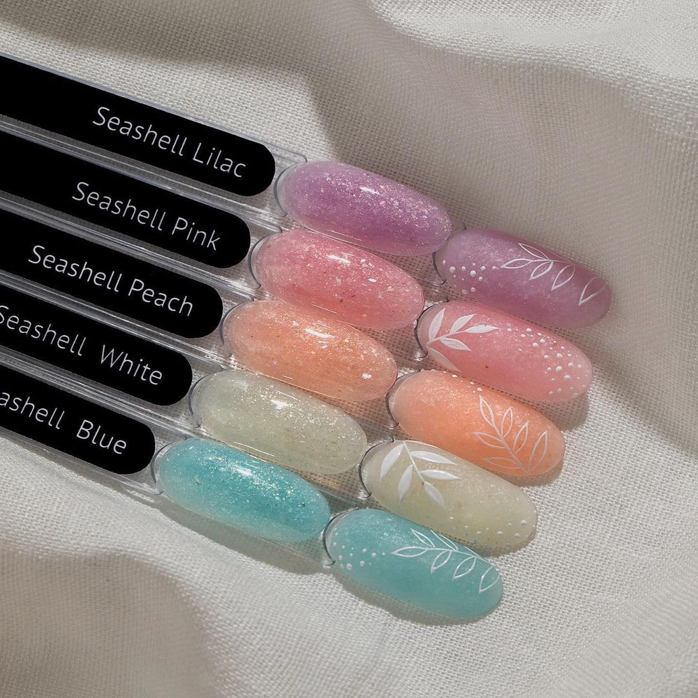 Monami Гель-лак Seashell White, 8 г