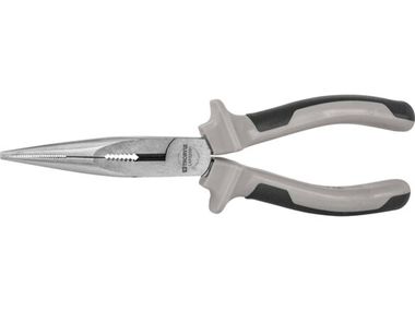 LNP0200 Длинногубцы прямые с двухкомпонентными рукоятками, 200 мм