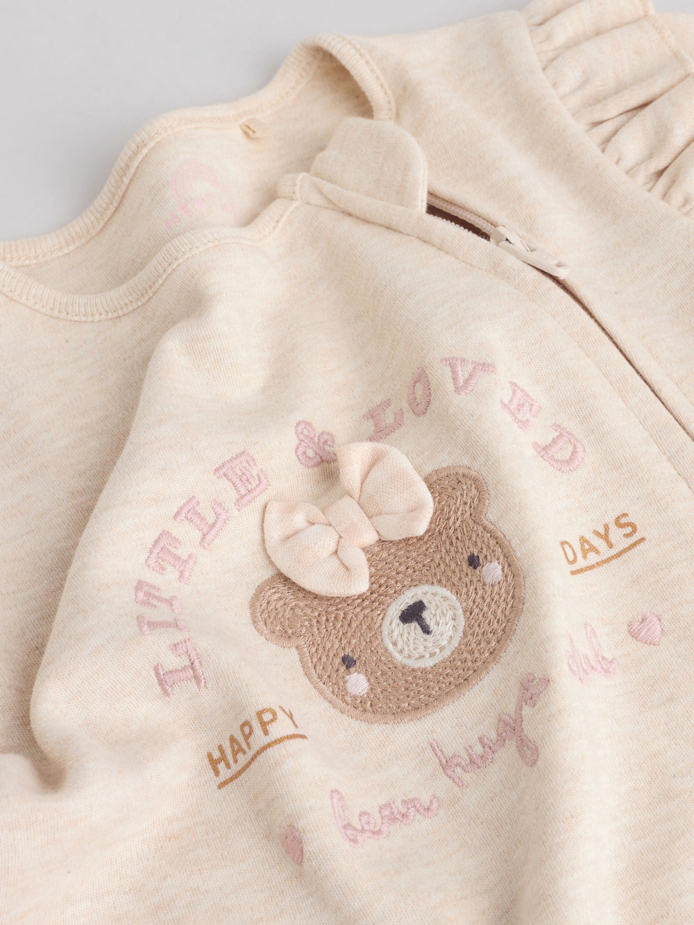 Комбинезон / Cлип для малышей Next F34-050, 3 шт., Бежевый